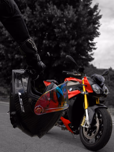 Shooting moto voiture photographe Lorette Saint-Chamond